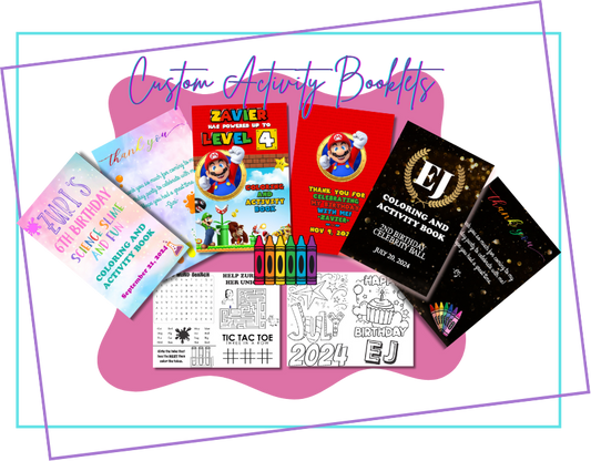Custom Activity Booklets